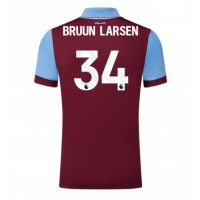 Burnley Jacob Bruun Larsen #34 Hemmatröja 2023-24 Kortärmad